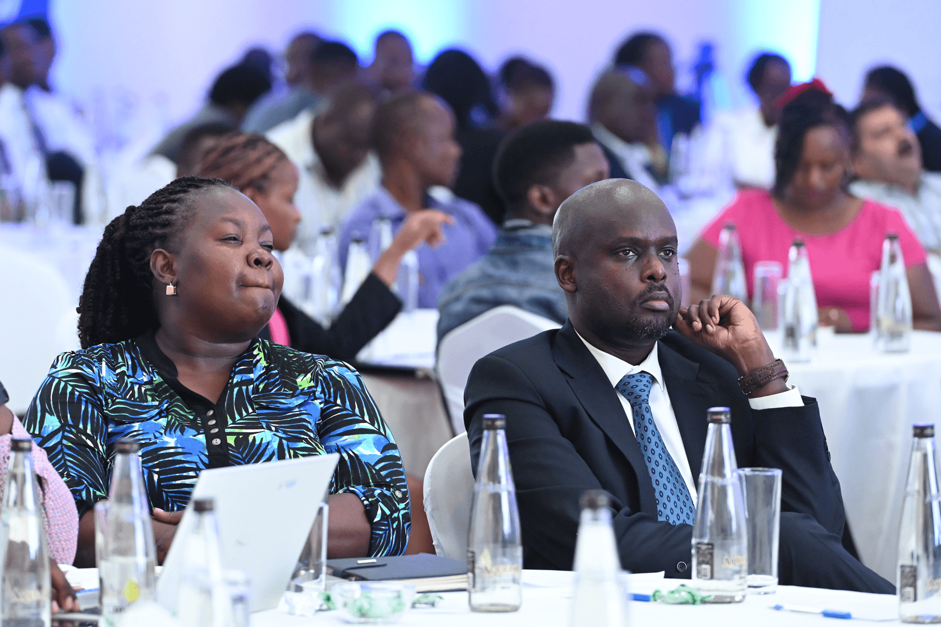 Delegates attending a conference
