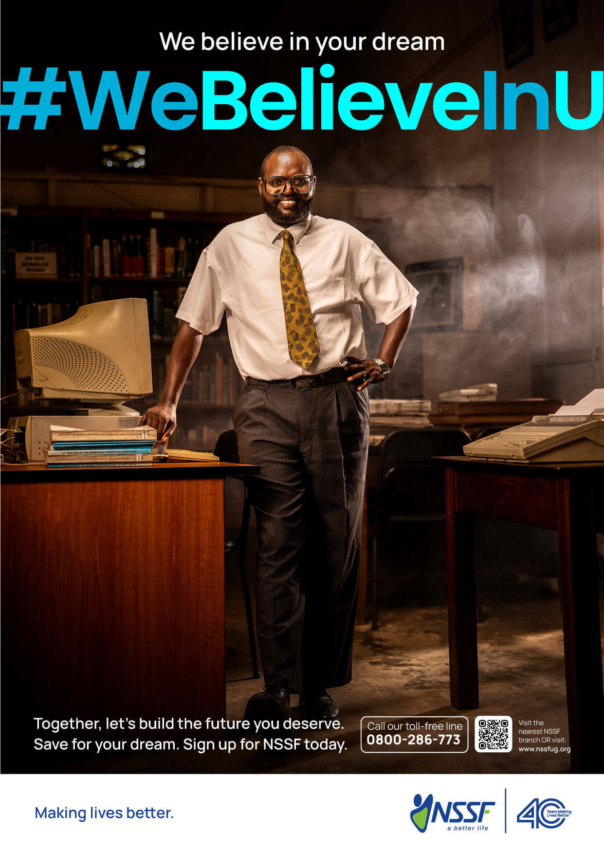 NSSF We Believe In U advert: We believe in your dream.