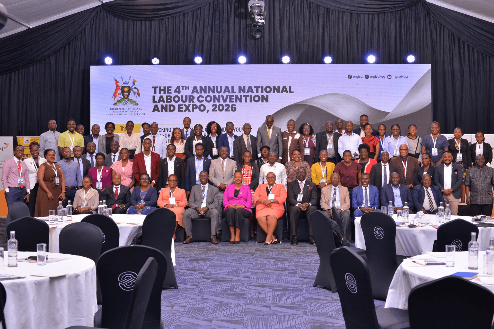 Participants at the 4th Annual National Labour Convention and Expo, held in April 2026.
