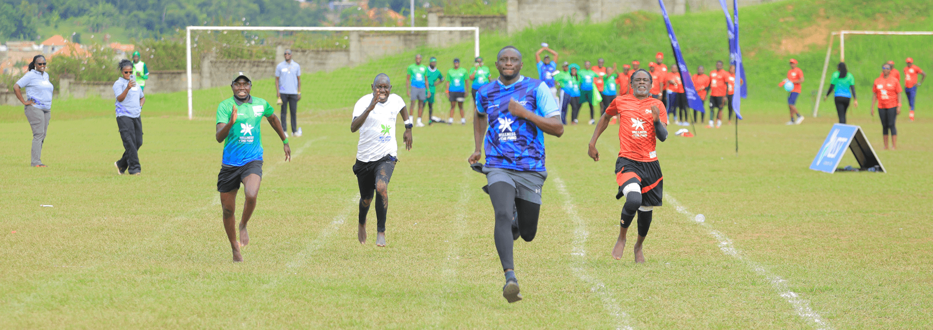 NSSF employees participating in the Annual Sports Day