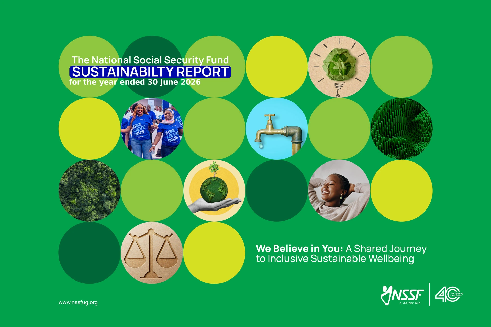 NSSF Sustainability Report cover
